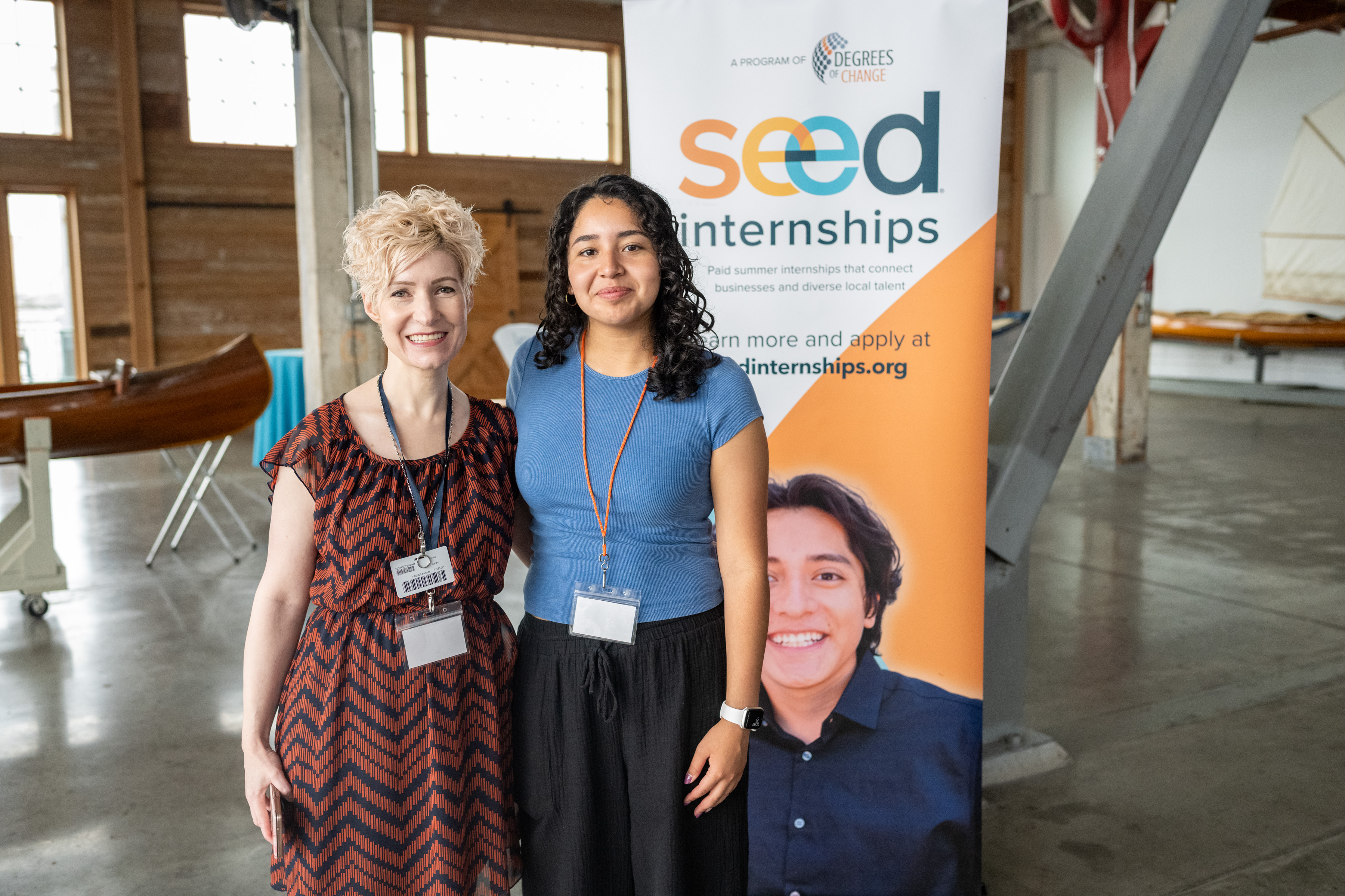 Seed Internships Intern and supervisor